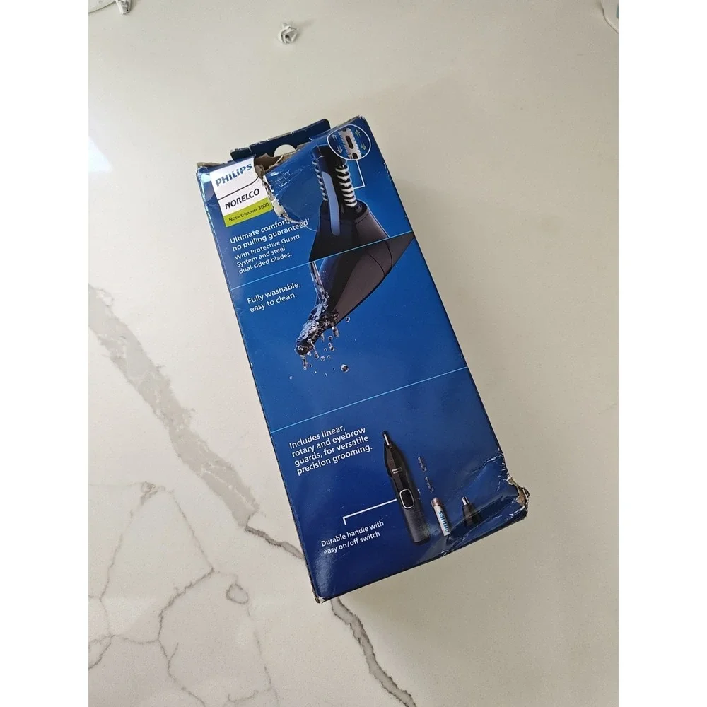 Philips Norelco‎ Nose Ear Eyebrow Trimmer NT3600/62 Washable NEW